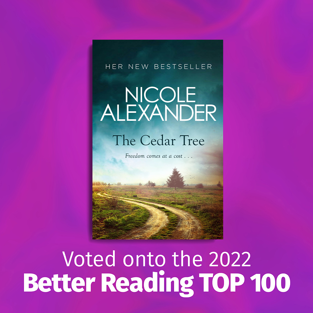 The Cedar Tree (published 2020) at #19 on Better Readings Top 100 Books